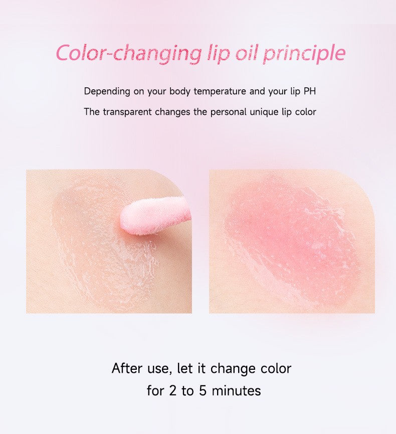 BossUp Color Changing Lip Oil lip stain Compact Gloss
