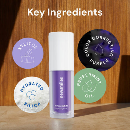 Flash Sale Ending Soon💥Newsmiles v34 Colour Corrector - Tooth Stain Concealer, Teeth Brightening Booster, Purple Toothpaste