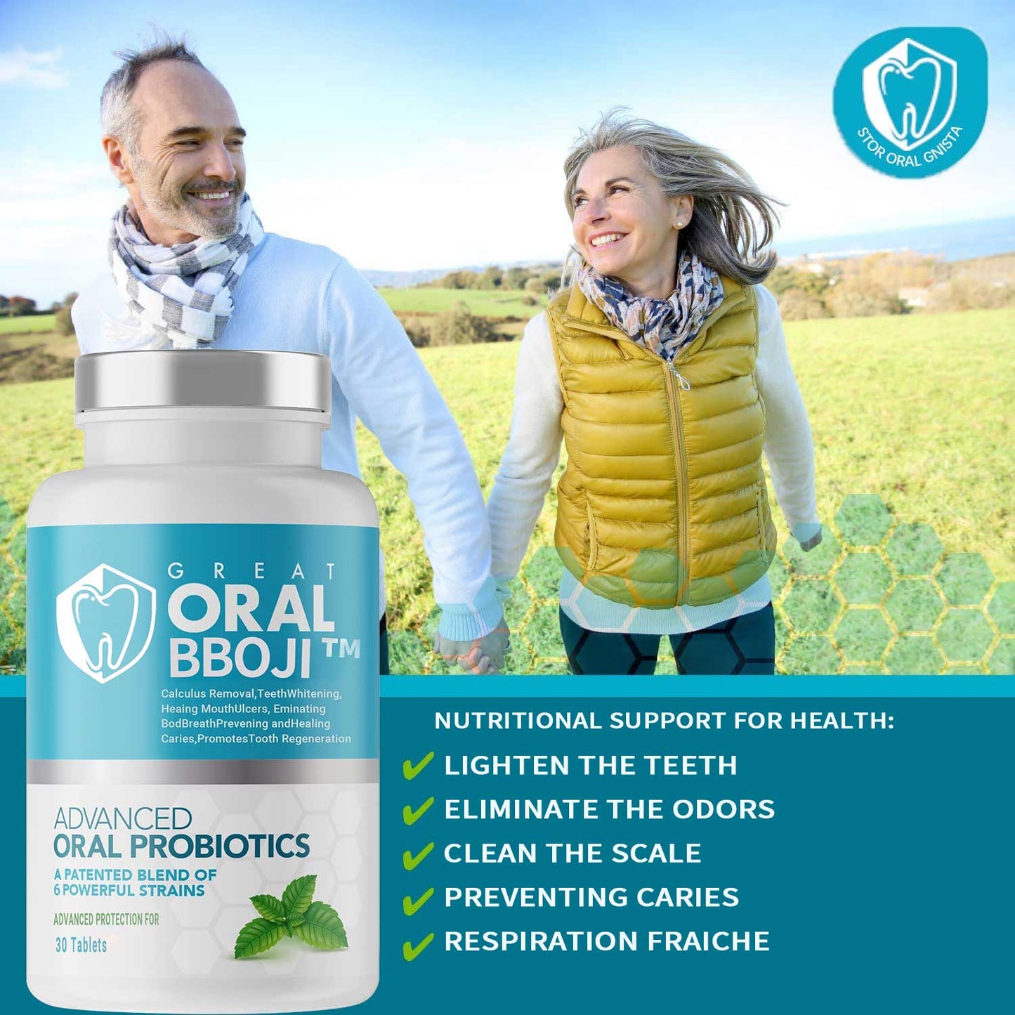 🎁BBOJI™ Effervescent tooth regeneration tablets
