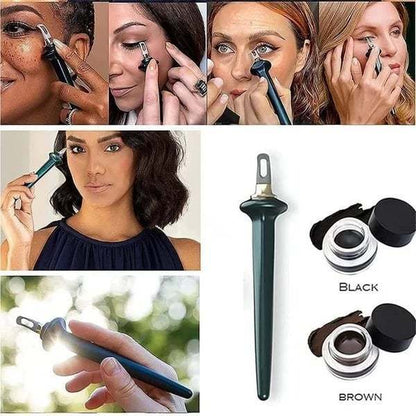 🛒🔥Final 3 hours up to 63% off🌸LOVILDS™ Easy Glide Silicone Eyeliner – Skip-Free, Smooth, Long-Lasting